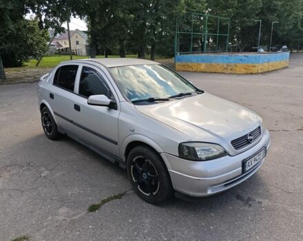 Сірий Опель Астра, об'ємом двигуна 1.6 л та пробігом 372 тис. км за 3000 $, фото 1 на Automoto.ua
