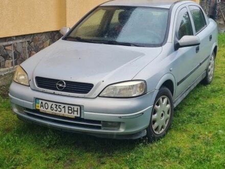 Опель Астра 2004 у Ужгороді на Automoto.ua Сірий Опель Астра, об'ємом двигуна 1.6 л та пробігом 258 тис. км за 2400 $, фото 1 на Automoto.ua