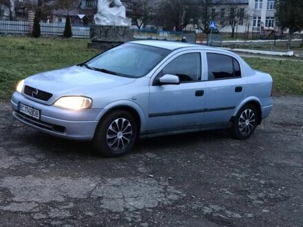 Сірий Опель Астра, об'ємом двигуна 1.6 л та пробігом 320 тис. км за 2200 $, фото 1 на Automoto.ua