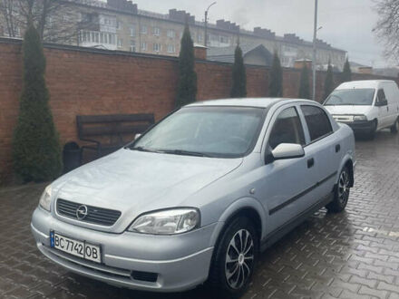 Серый Опель Астра, объемом двигателя 1.6 л и пробегом 412 тыс. км за 2499 $, фото 1 на Automoto.ua