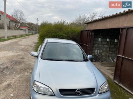 Сірий Опель Астра, об'ємом двигуна 1.6 л та пробігом 90 тис. км за 5200 $, фото 1 на Automoto.ua