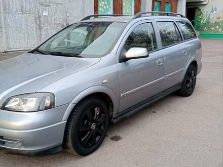 Серый Опель Астра, объемом двигателя 2 л и пробегом 332 тыс. км за 3500 $, фото 1 на Automoto.ua