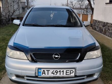 Серый Опель Астра, объемом двигателя 1.6 л и пробегом 248 тыс. км за 3200 $, фото 1 на Automoto.ua