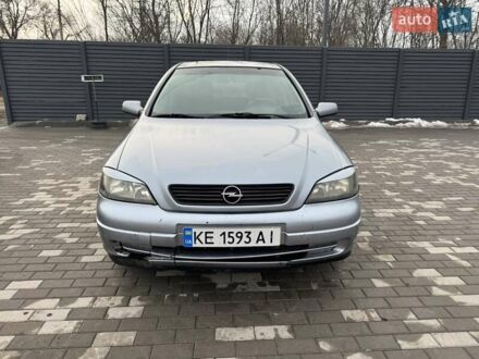 Серый Опель Астра, объемом двигателя 1.6 л и пробегом 348 тыс. км за 3500 $, фото 1 на Automoto.ua