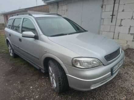 Сірий Опель Астра, об'ємом двигуна 1.6 л та пробігом 200 тис. км за 2400 $, фото 1 на Automoto.ua