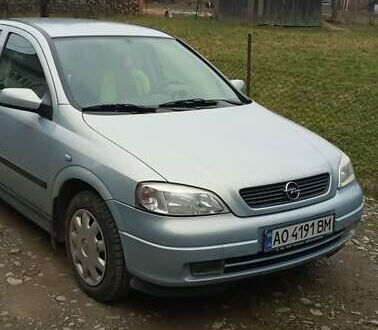 Опель Астра 2004 у Тячеве на Automoto.ua Сірий Опель Астра, об'ємом двигуна 1.6 л та пробігом 115 тис. км за 4500 $, фото 1 на Automoto.ua