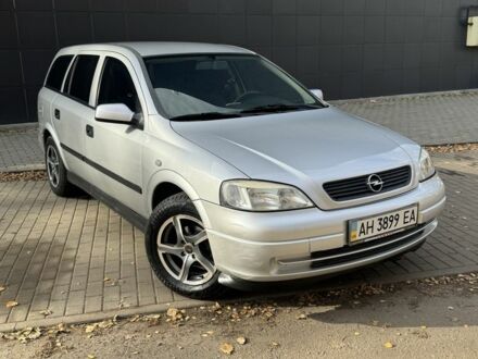 Серый Опель Астра, объемом двигателя 1.6 л и пробегом 119 тыс. км за 3200 $, фото 1 на Automoto.ua