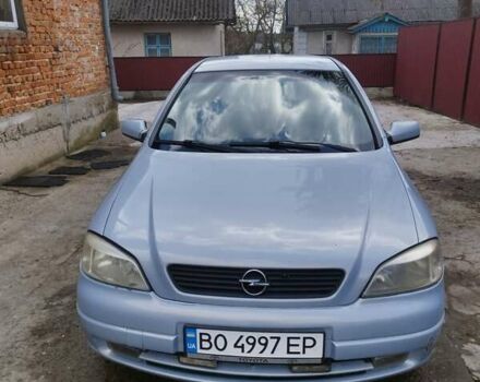 Серый Опель Астра, объемом двигателя 1.6 л и пробегом 320 тыс. км за 2900 $, фото 1 на Automoto.ua
