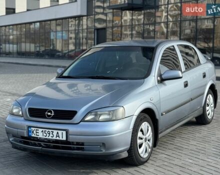 Серый Опель Астра, объемом двигателя 1.6 л и пробегом 220 тыс. км за 3100 $, фото 1 на Automoto.ua