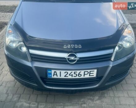 Серый Опель Астра, объемом двигателя 1.6 л и пробегом 255 тыс. км за 3750 $, фото 1 на Automoto.ua