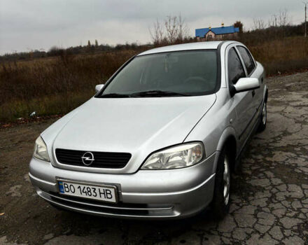 Серый Опель Астра, объемом двигателя 1.39 л и пробегом 275 тыс. км за 3200 $, фото 1 на Automoto.ua