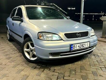 Серый Опель Астра, объемом двигателя 1.4 л и пробегом 146 тыс. км за 3600 $, фото 1 на Automoto.ua