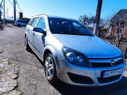 Серый Опель Астра, объемом двигателя 1.9 л и пробегом 283 тыс. км за 3900 $, фото 1 на Automoto.ua