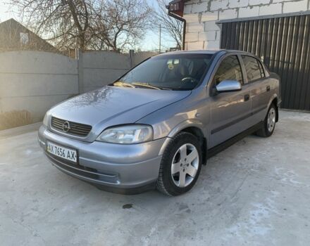 Сірий Опель Астра, об'ємом двигуна 1.6 л та пробігом 265 тис. км за 2950 $, фото 1 на Automoto.ua