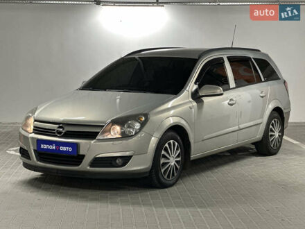 Серый Опель Астра, объемом двигателя 1.6 л и пробегом 297 тыс. км за 4400 $, фото 1 на Automoto.ua