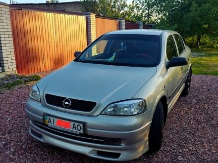 Сірий Опель Астра, об'ємом двигуна 1.4 л та пробігом 338 тис. км за 4100 $, фото 1 на Automoto.ua
