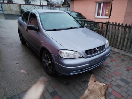 Сірий Опель Астра, об'ємом двигуна 1.4 л та пробігом 190 тис. км за 3350 $, фото 1 на Automoto.ua