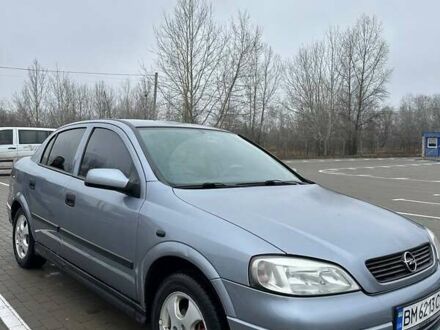 Серый Опель Астра, объемом двигателя 1.4 л и пробегом 185 тыс. км за 4500 $, фото 1 на Automoto.ua