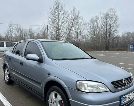 Серый Опель Астра, объемом двигателя 1.4 л и пробегом 185 тыс. км за 4500 $, фото 1 на Automoto.ua