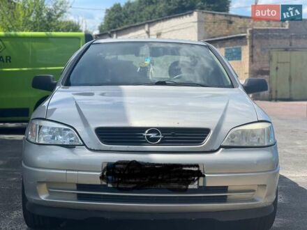 Сірий Опель Астра, об'ємом двигуна 1.4 л та пробігом 172 тис. км за 3500 $, фото 1 на Automoto.ua