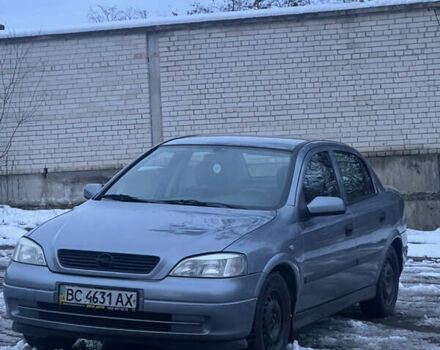 Сірий Опель Астра, об'ємом двигуна 1.4 л та пробігом 351 тис. км за 3600 $, фото 1 на Automoto.ua