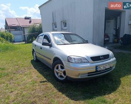 Серый Опель Астра, объемом двигателя 1.4 л и пробегом 225 тыс. км за 2700 $, фото 1 на Automoto.ua