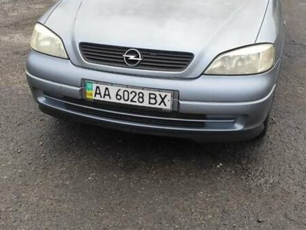 Серый Опель Астра, объемом двигателя 1.4 л и пробегом 220 тыс. км за 4000 $, фото 1 на Automoto.ua