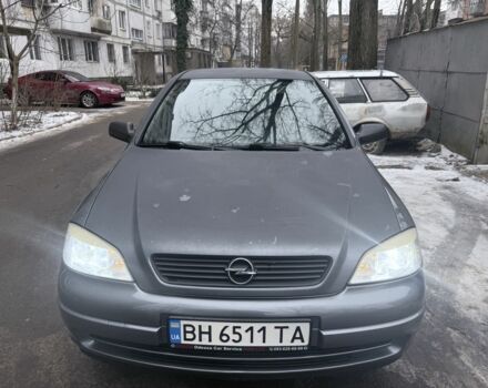 Серый Опель Астра, объемом двигателя 1.4 л и пробегом 219 тыс. км за 3250 $, фото 1 на Automoto.ua