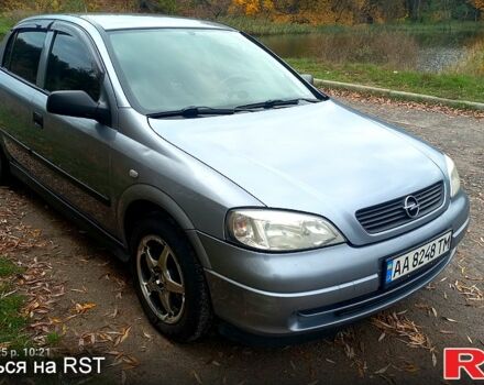 Сірий Опель Астра, об'ємом двигуна 1.4 л та пробігом 212 тис. км за 3500 $, фото 1 на Automoto.ua