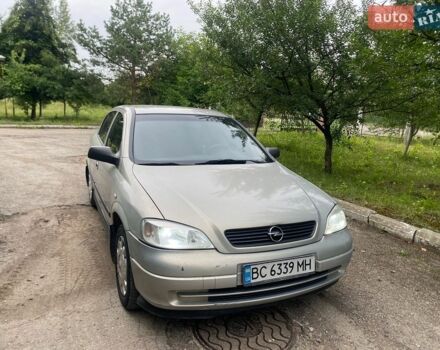 Серый Опель Астра, объемом двигателя 1.4 л и пробегом 313 тыс. км за 2150 $, фото 1 на Automoto.ua
