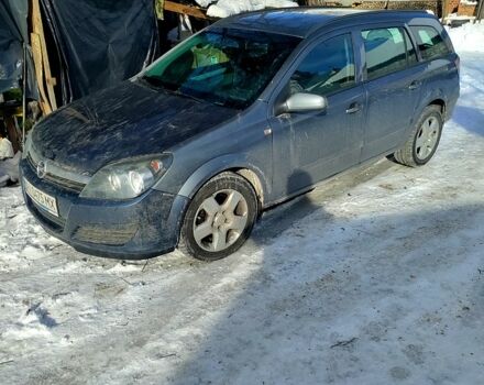 Серый Опель Астра, объемом двигателя 1.9 л и пробегом 324 тыс. км за 3700 $, фото 1 на Automoto.ua