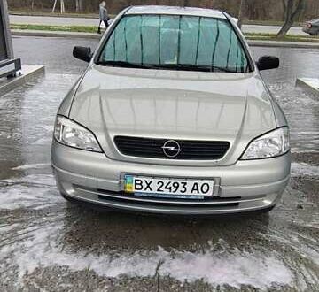 Серый Опель Астра, объемом двигателя 1.4 л и пробегом 205 тыс. км за 4840 $, фото 1 на Automoto.ua