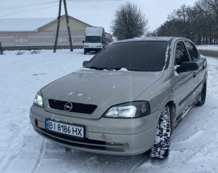 Сірий Опель Астра, об'ємом двигуна 1.4 л та пробігом 256 тис. км за 2900 $, фото 1 на Automoto.ua