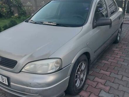 Сірий Опель Астра, об'ємом двигуна 1.4 л та пробігом 207 тис. км за 2500 $, фото 1 на Automoto.ua