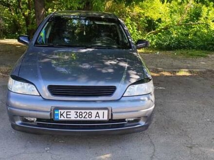 Серый Опель Астра, объемом двигателя 1.4 л и пробегом 156 тыс. км за 4500 $, фото 1 на Automoto.ua