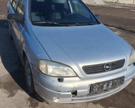 Серый Опель Астра, объемом двигателя 2 л и пробегом 207 тыс. км за 500 $, фото 1 на Automoto.ua