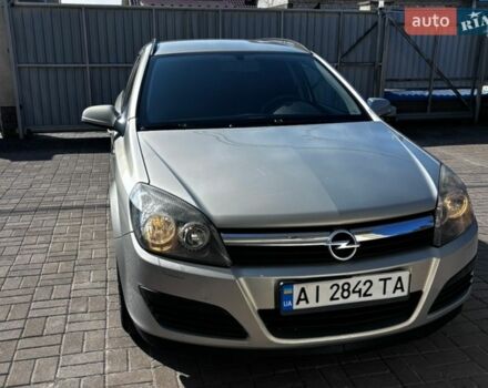 Серый Опель Астра, объемом двигателя 1.8 л и пробегом 212 тыс. км за 7000 $, фото 1 на Automoto.ua