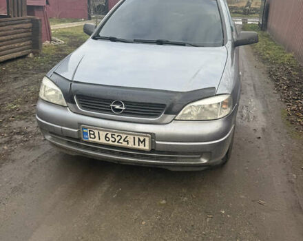 Серый Опель Астра, объемом двигателя 1.4 л и пробегом 279 тыс. км за 4300 $, фото 1 на Automoto.ua
