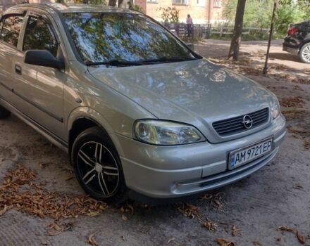 Сірий Опель Астра, об'ємом двигуна 1.4 л та пробігом 224 тис. км за 4000 $, фото 1 на Automoto.ua