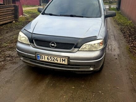 Серый Опель Астра, объемом двигателя 1.4 л и пробегом 279 тыс. км за 4300 $, фото 1 на Automoto.ua