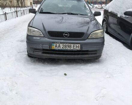 Серый Опель Астра, объемом двигателя 1.6 л и пробегом 280 тыс. км за 3500 $, фото 1 на Automoto.ua
