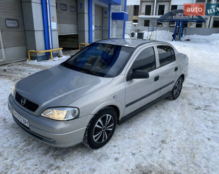 Сірий Опель Астра, об'ємом двигуна 1.6 л та пробігом 356 тис. км за 3200 $, фото 1 на Automoto.ua