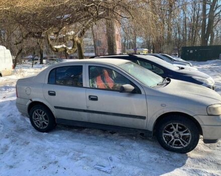 Серый Опель Астра, объемом двигателя 1.4 л и пробегом 354 тыс. км за 2300 $, фото 1 на Automoto.ua