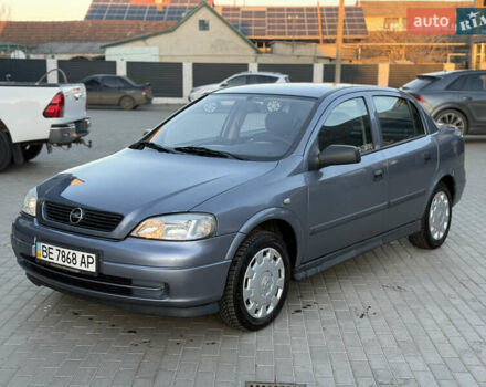 Серый Опель Астра, объемом двигателя 1.4 л и пробегом 139 тыс. км за 4000 $, фото 1 на Automoto.ua