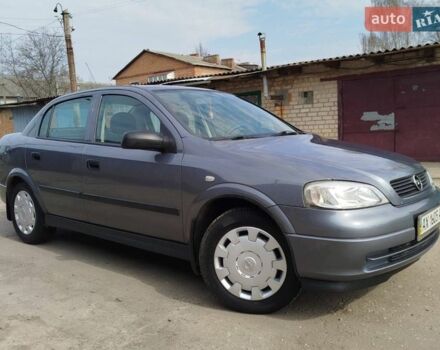 Серый Опель Астра, объемом двигателя 1.4 л и пробегом 120 тыс. км за 4900 $, фото 1 на Automoto.ua