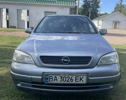 Серый Опель Астра, объемом двигателя 1.6 л и пробегом 210 тыс. км за 3500 $, фото 1 на Automoto.ua