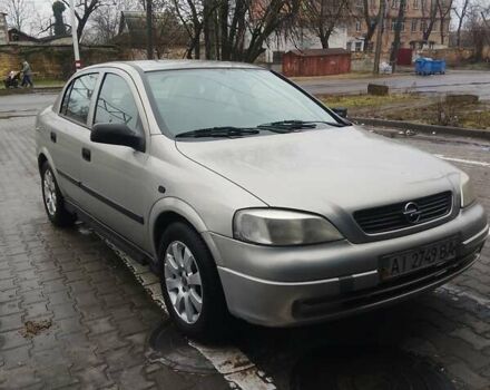 Сірий Опель Астра, об'ємом двигуна 1.4 л та пробігом 224 тис. км за 3300 $, фото 1 на Automoto.ua