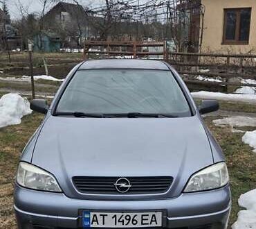 Серый Опель Астра, объемом двигателя 1.36 л и пробегом 143 тыс. км за 4100 $, фото 1 на Automoto.ua