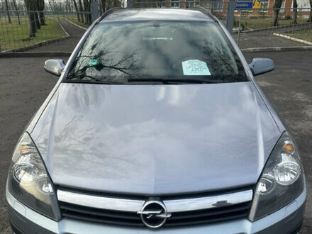 Серый Опель Астра, объемом двигателя 1.6 л и пробегом 212 тыс. км за 5900 $, фото 1 на Automoto.ua