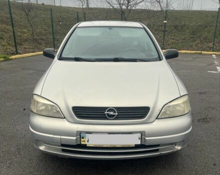 Серый Опель Астра, объемом двигателя 1.4 л и пробегом 1000 тыс. км за 2500 $, фото 1 на Automoto.ua